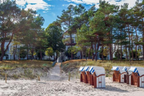 Villa Strandidyll Apartment 16, Balkon mit Meerblick, Binz